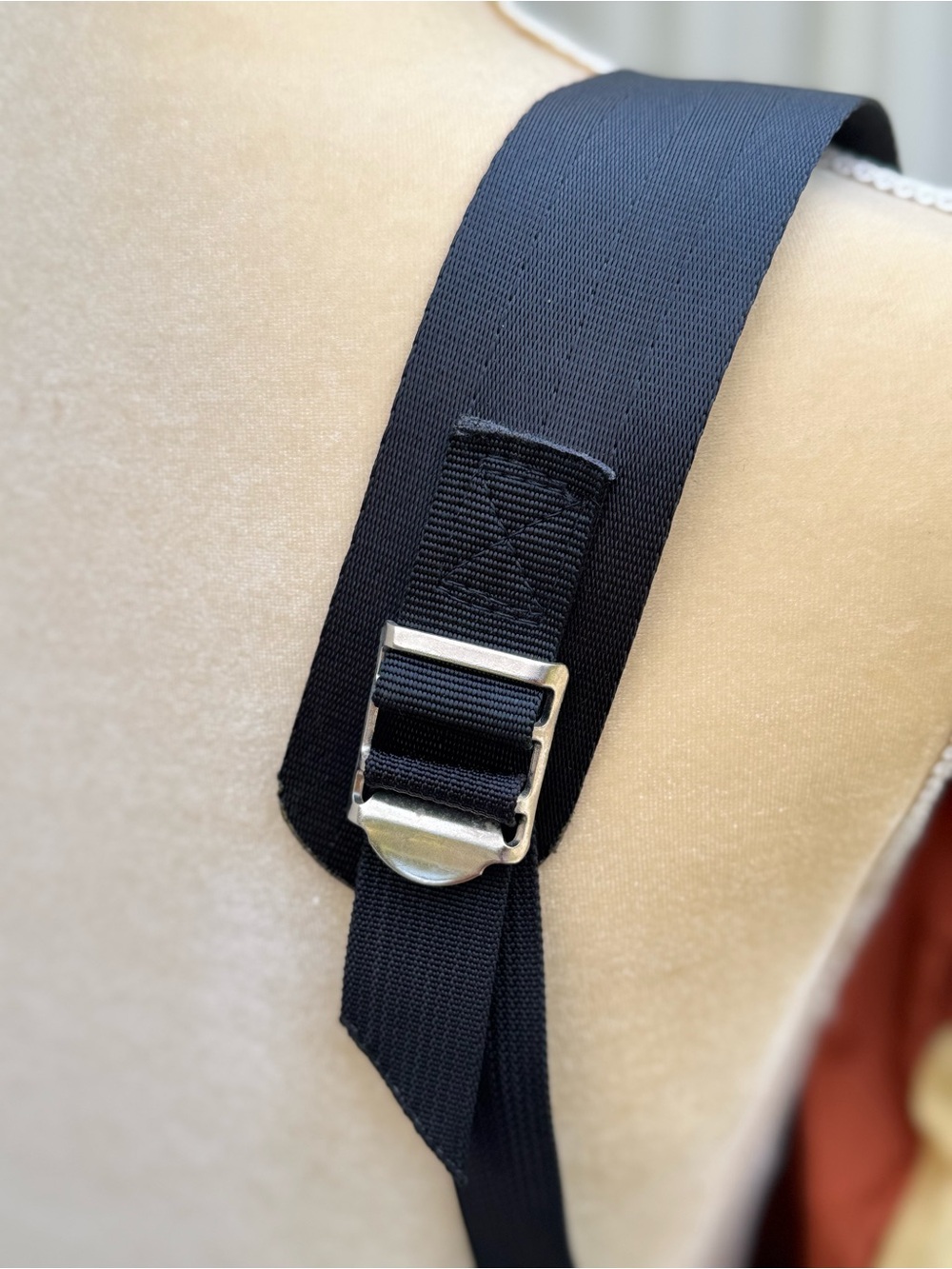 Two-Tone Rust & Tan Mini Backpack - Picture 12 of 12